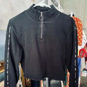 VANS Black Pullover Long Sleeve with Zipper Women’s Size Small